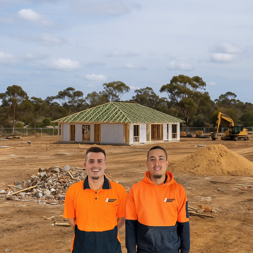 JJ Cleanup Group team on-site